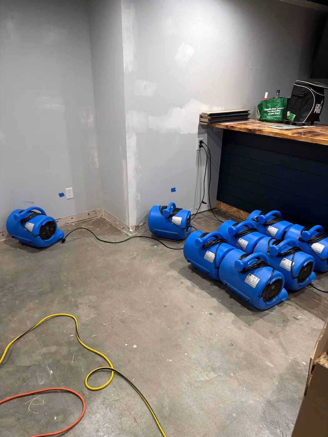 Residential restoration project in McCordsville, Hamilton County Indiana